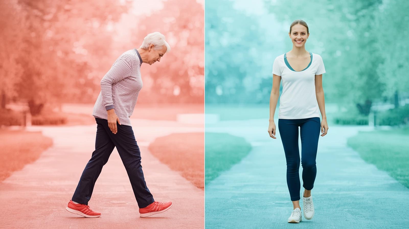 歩き方を変えるだけで健康になる方法